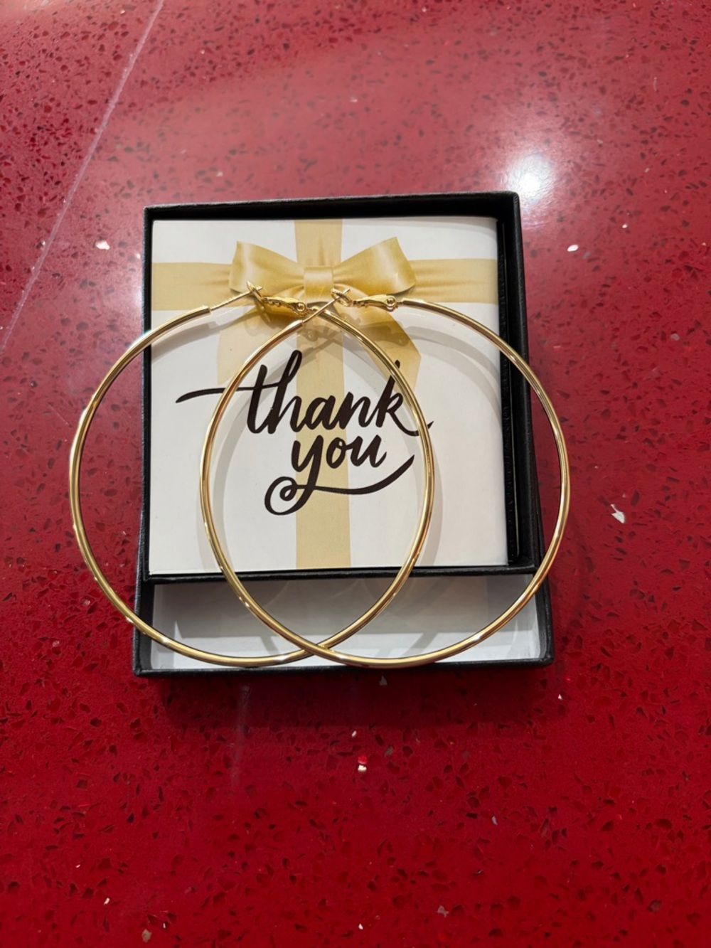 Large Gold Hoop Earrings - Bold Classic Style